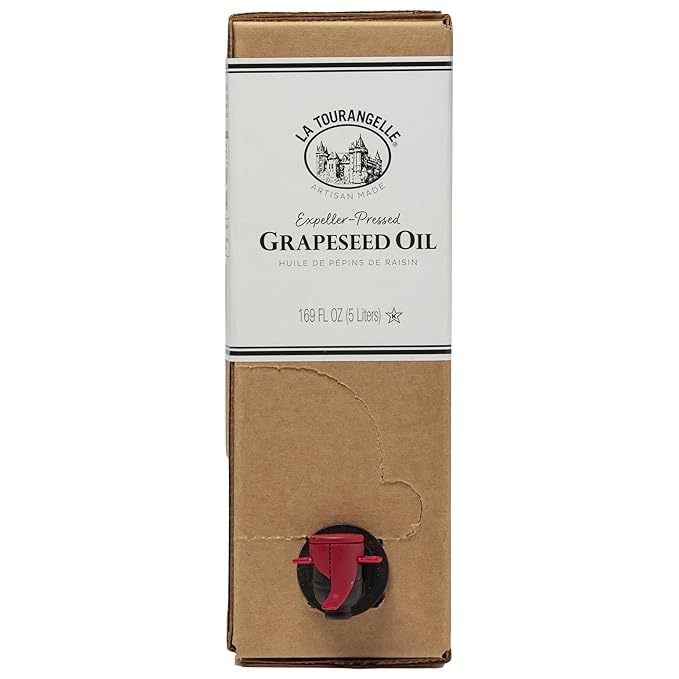 La Tourangelle, Expeller-Pressed Grapeseed Oil, High Heat Neutral Cooking Oil, Cast Iron Seasoning