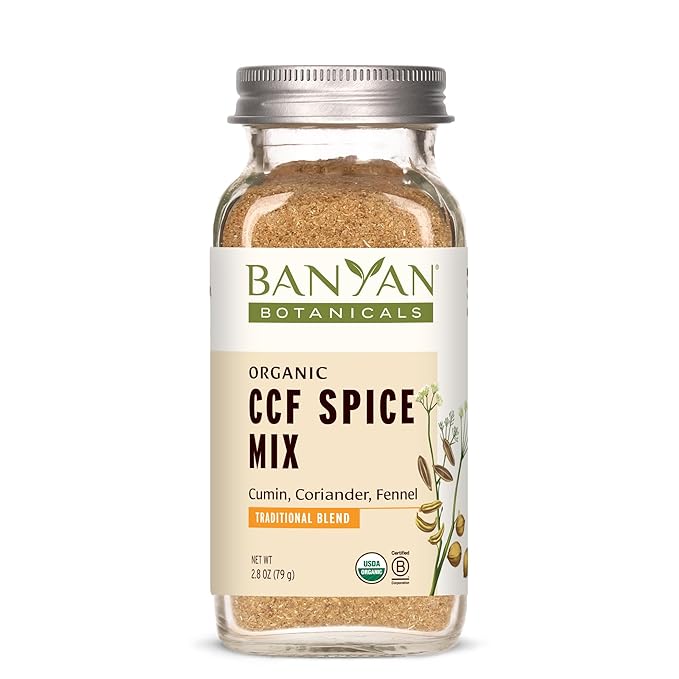 Banyan Botanicals CCF Spice Mix (Cumin, Coriander, Fennel)??Powder Blend of Organic Indian Spices