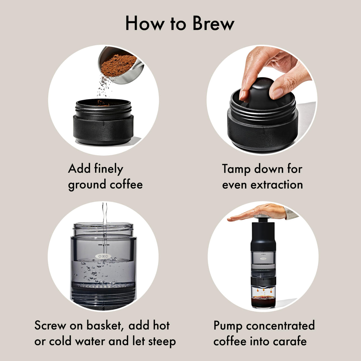 OXO Brew Portable Rapid Coffee Brewer