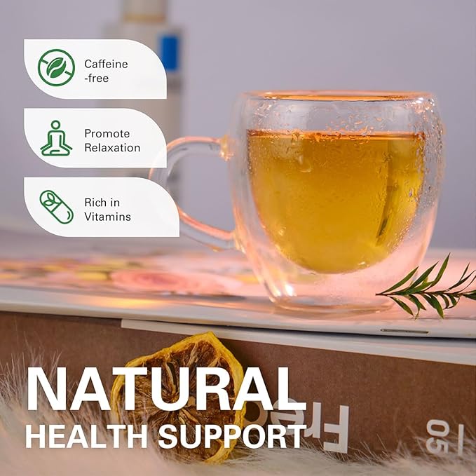 WT WEETEE Peppermint Tea Bags, Made with 100% Pure Peppermint, Fresh Minty Flavour Herbal Tea
