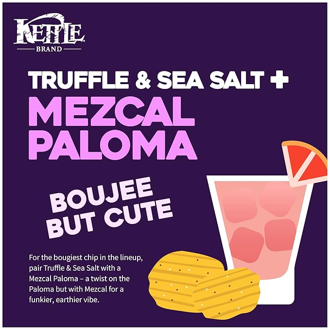 Kettle Brand, Truffles Sea salt Chips, 8.5oz