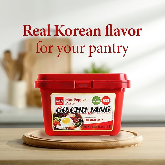 Wang Gochujang - Traditional Korean Red Chili Pepper Paste, Made with All Natural Ingredients