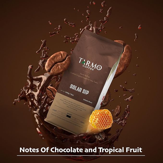 TARMO - SOLAR SIP | Low Acid 100% ARABICA Whole Bean Coffee | Specialty Vietnamese Coffee | Single