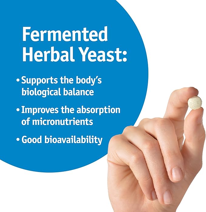 Strath Nutritional Yeast Tablets - Vegetarian, Lactose Free, Artificial Additive Free - Digestive