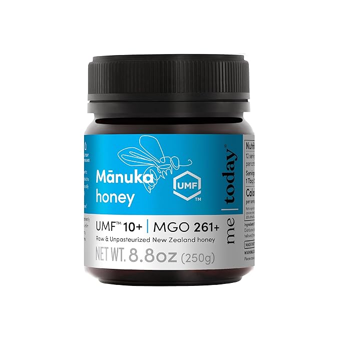 Me Today Manuka Honey, UMF 10+/MGO 261+ from New Zealand Authentic, Raw & Unpasteurized Honey | Raw