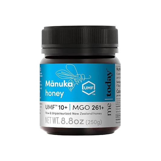 Me Today Manuka Honey, UMF 10+/MGO 261+ from New Zealand Authentic, Raw & Unpasteurized Honey | Raw