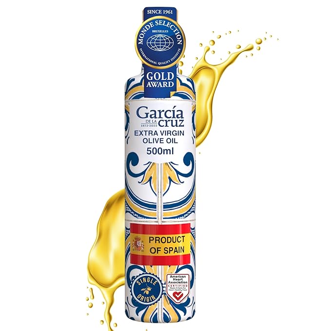 GARCÍA DE LA CRUZ - Organic Extra Virgin Olive Oil, Master Miller Premium Oil, Almond and Tomato