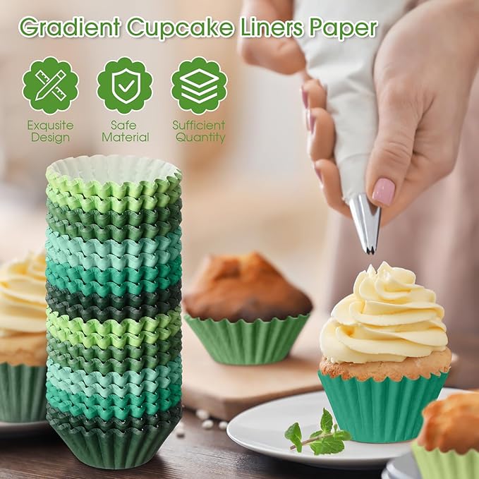 Zonon 1000 Counts Cupcake Liners for Baking Liners Paper Cupcake Wrappers Bulk Cup Cake Cases