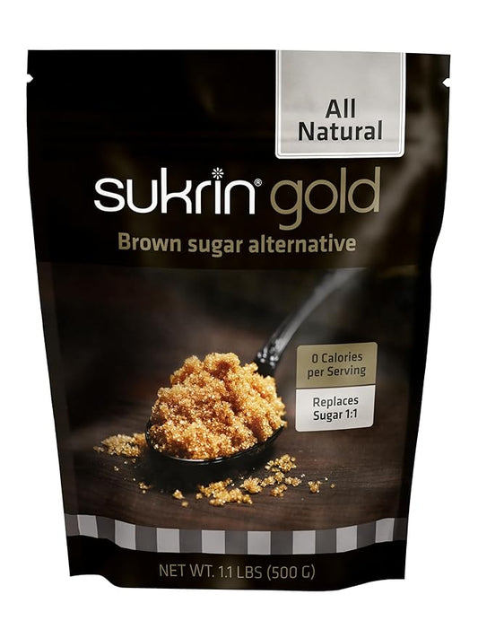 Sukrin Gold - The Natural Brown Sugar Alternative - 1.1 lb Bag