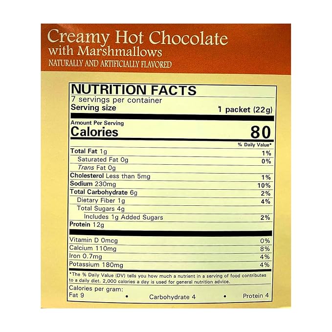 Nutmeg State Nutrition - High Protein Hot Cocoa - Instant Low Carb, Low Calorie Hot Chocolate Mix