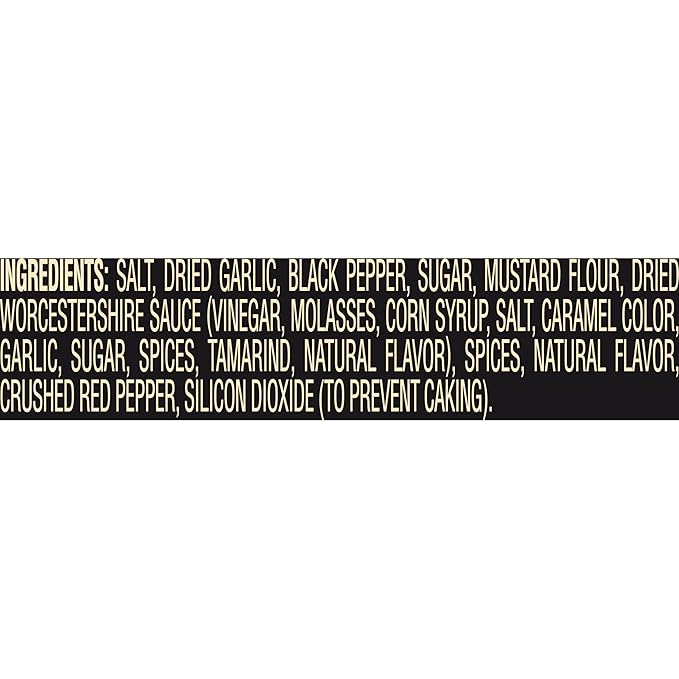 Weber BOLD Steakhouse Reserve Seasoning Blend, 6.9 Ounce Shaker (Pack of 6)