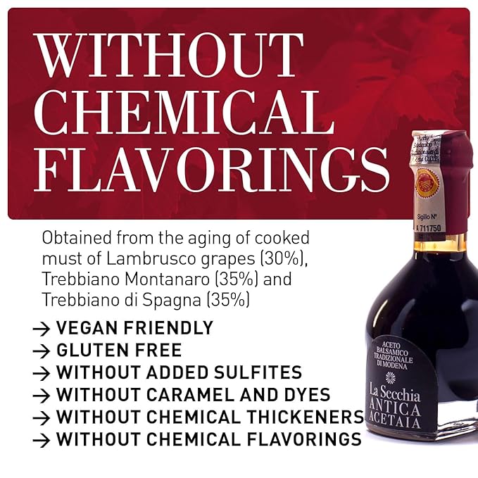 La Secchia - "Affinato", Aged minimum 12 Years, Traditional Aged Balsamic Vinegar of Modena DOP