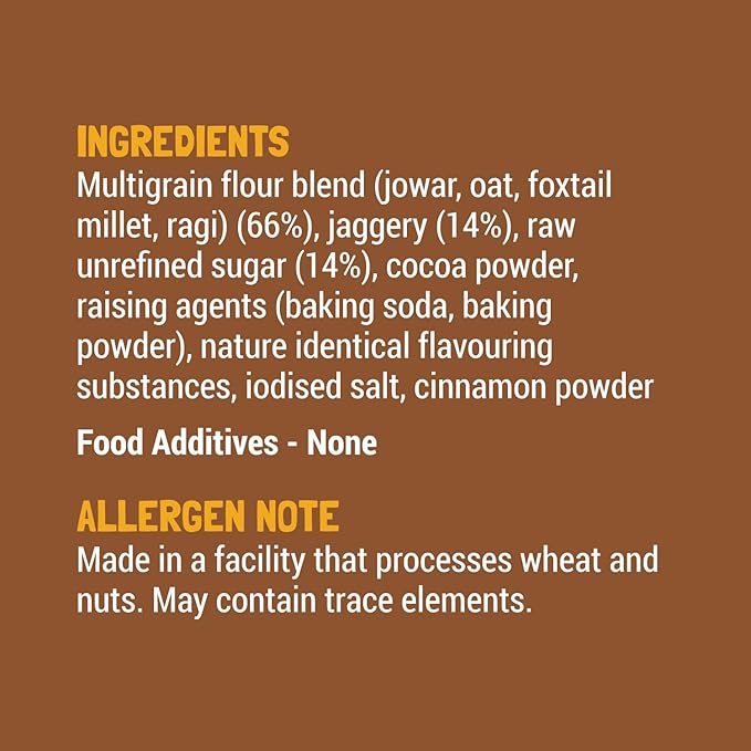Slurrp Farm Instant Breakfast Millet Pancake Mix, Chocolate And Supergrains, Natural And Healthy