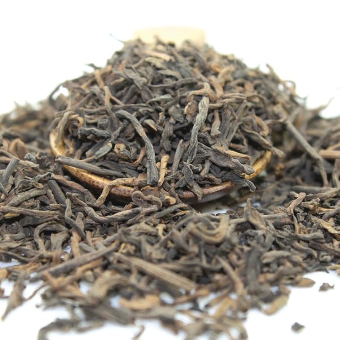 Tealyra - Ripe Pu'erh Tea - 5 Years Aged Loose Leaf - Caffeine Level High - 100% Naturally