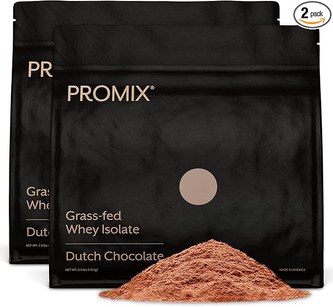 ProMix Nutrition Whey Protein Isolate Powder, Chocolate - Grass-Fed - 짯Post Workout Fitness &