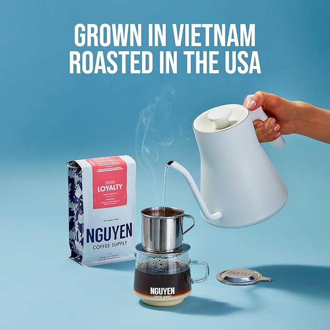 Nguyen Coffee Supply - Loyalty Signature Robusta & Arabica Blend: Medium Roast Premium Whole Coffee