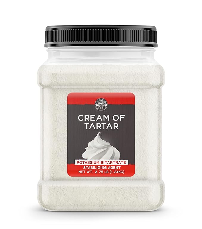 Birch & Meadow Cream of Tartar, 2.75 lb, Baking Ingredient, Stabilizer
