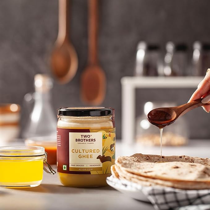 A2 Ghee Butter Organic Grass Fed from Gir Cow | Gut Friendly | Healthy Butter Alternative |