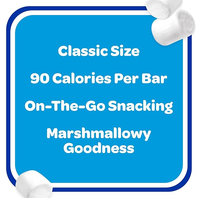 Rice Krispies Treats Crispy Marshmallow Squares, Kids Snacks, Snack Bars, Original, 31.2oz Box (40