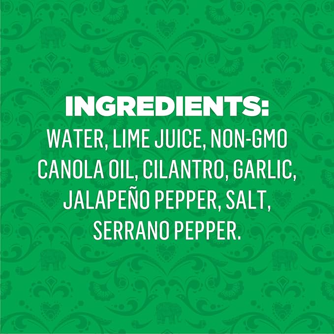 PUR Spices Cilantro Blaze I Hot Sauce & Tangy Cilantro Chutney I Fresh Cilantro, Garlic, Lime and