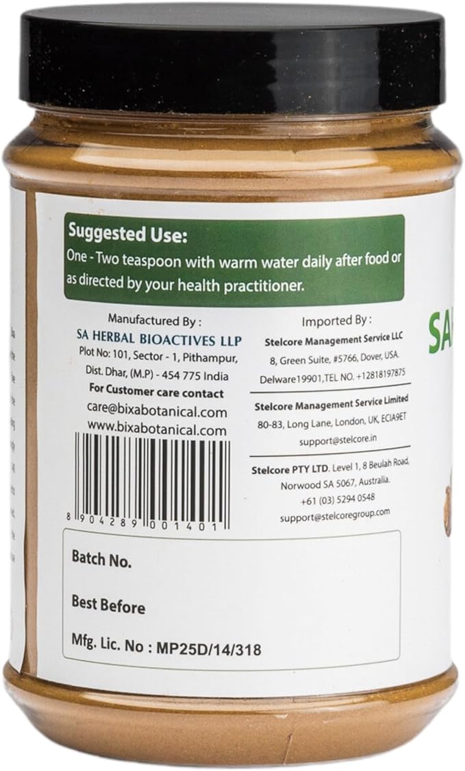 bixa BOTANICAL Sarsaparilla Root Powder | HEMIDESMUS INDICUS | Anantmool | 200 Grams / 7 OZ |