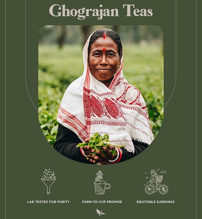 Loose Leaf Chai Tea (200+ Cups) - Fresh Harvest - Assam CTC Black Tea Blended with Cinnamon