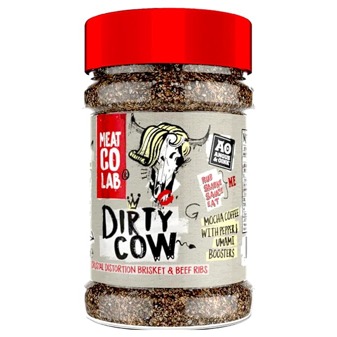 Angus & Oink | Dirty Cow Beef BBQ Rub | Bold Flavour for Brisket & Beef Ribs | Perfect for Low &