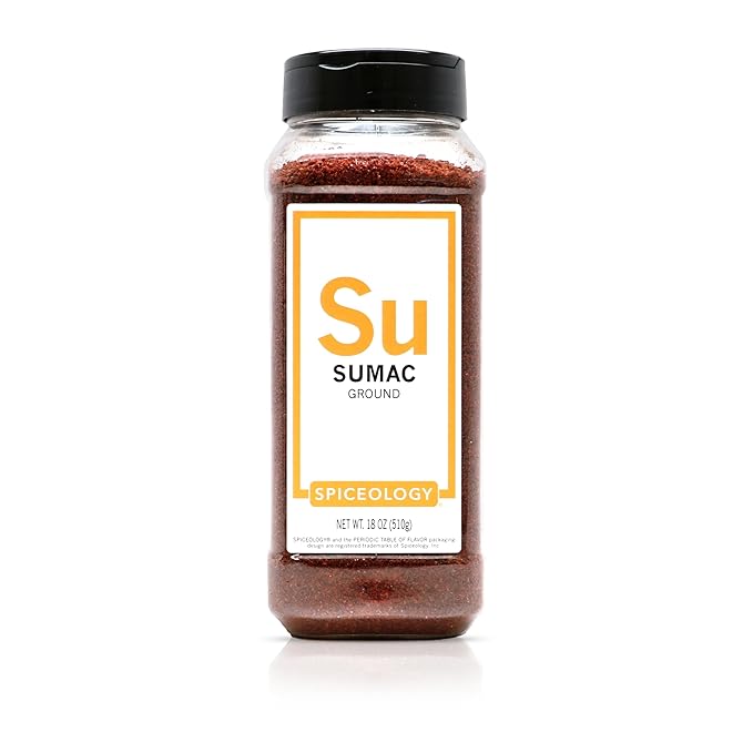 Spiceology ??Ground Sumac Powder ??Bright, Tangy Citrus Spice for Mediterranean & Middle Eastern