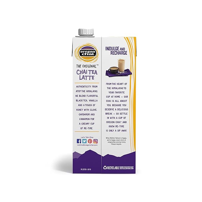 Oregon Chai Original Chai Concentrate, 32 Fluid Ounce (Pack of 1)