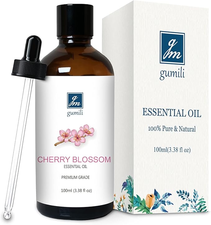 Cherry Blossom Essential Oil, Fragrance Oil for Candle Soap Making, Perfume for Women, Gift for Her