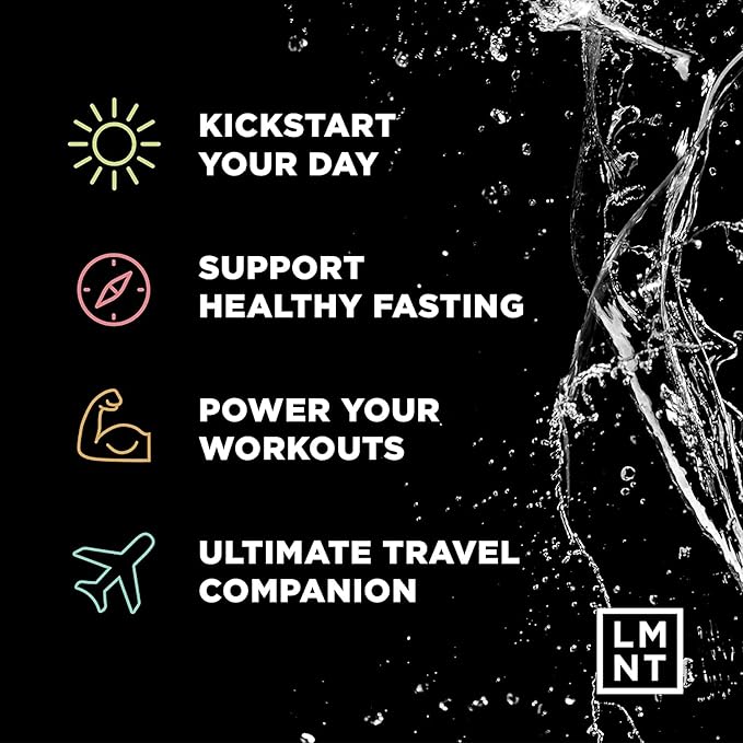 Drink LMNT Zero Sugar Electrolytes - Sample Pack | Drink Mix | 8-Count