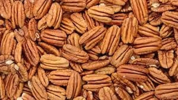 Whole, Shelled & Dry Roasted Georgia Pecans With Himalayan Salt (1 Lb.) - Small Batch Roasted