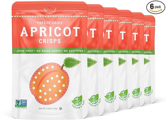 Nature’s Turn Freeze-Dried Fruit Crisps – Healthy, Gluten-Free, Crispy & Delicious, Plant-Based