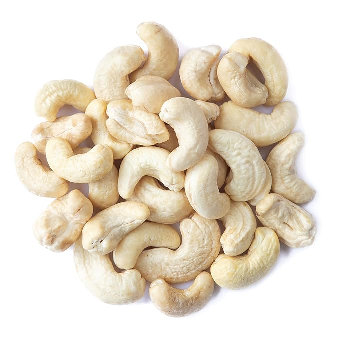 Food to Live Organic Cashews, 8 Pounds ??Whole, Size W-240, Unsalted, Non-GMO, Kosher, Raw, Vegan