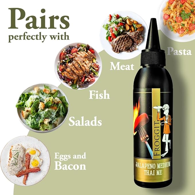 Castillo de Pinar Jalapeno Medium Thai Me 150ml by Froggit Non GMO