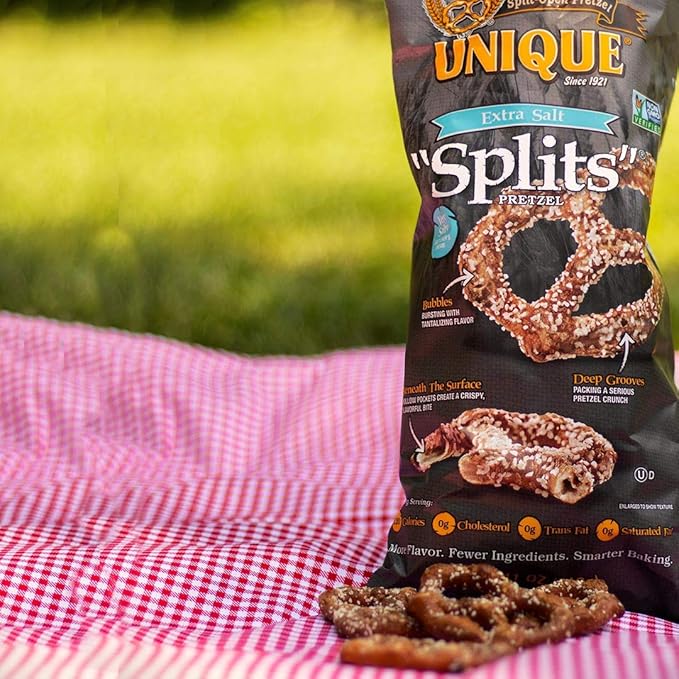 Unique Pretzel Splits Extra Salt, 11 oz (Packaging may vary)