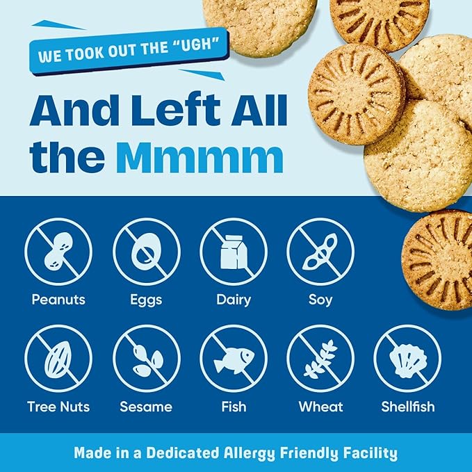 Partake Gluten Free Mini Classic Graham Crackers & Vanilla Wafer Cookies Variety Pack - Vegan