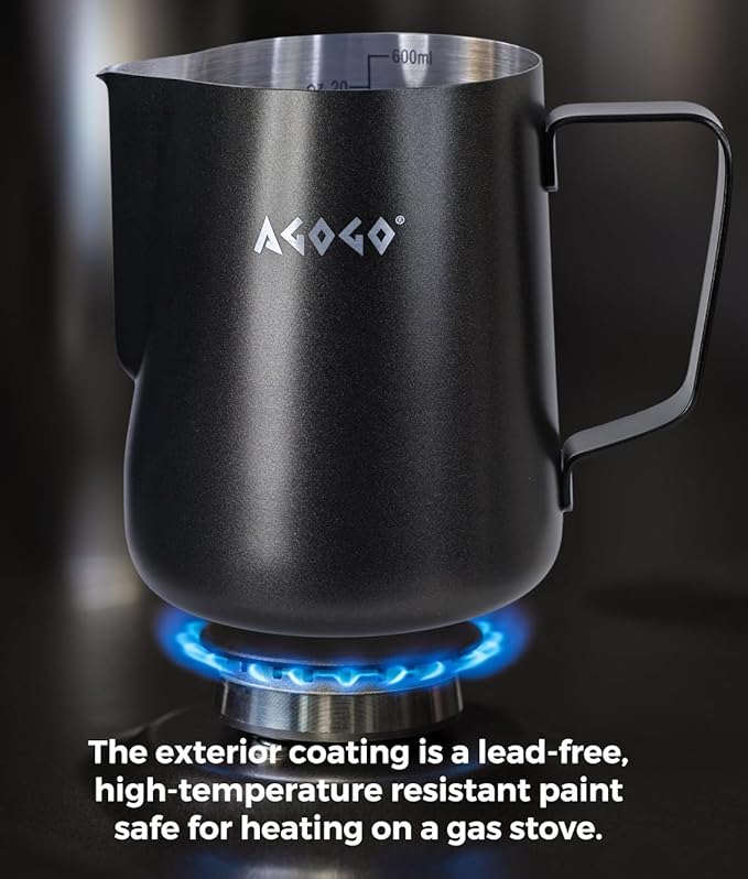 AGOGO Compact Portable Pour Over Coffee Maker Set - Easy Cleaning 304 Stainless Steel Dripper Set