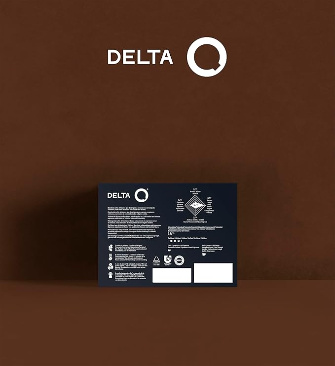 Delta Q - EpiQ Espresso Pods for Delta Q machines, Intensity 14, Notes of Roasted Nuts, 40 Coffee