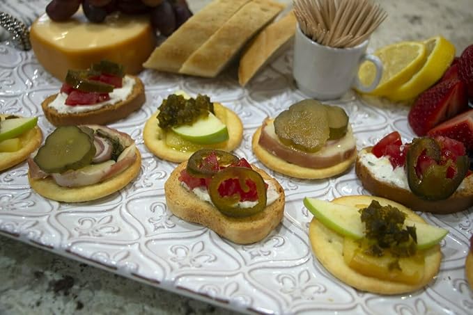 Ragin' Cajun Candied Jalape챰o Slices - 14 fl oz Jar, All Natural - Sweet Spicy Louisiana Condiment