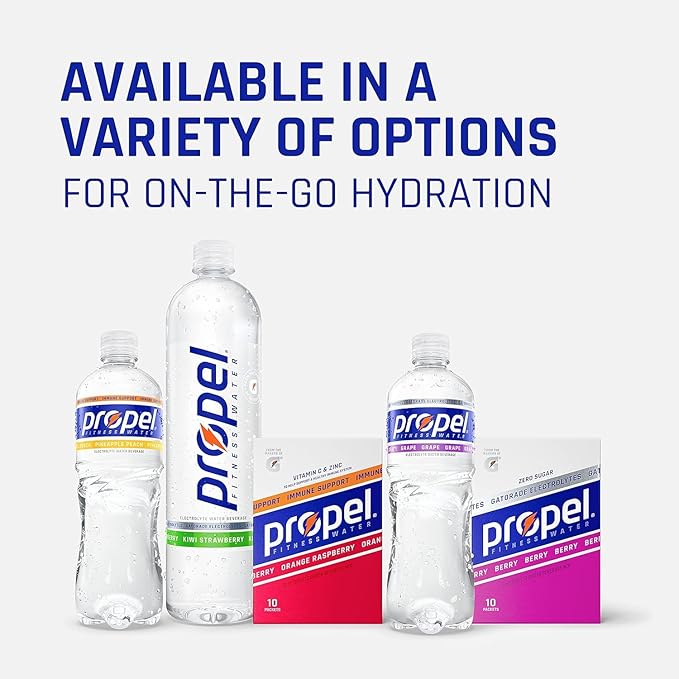 Propel, Peach, Zero Calorie Sports Drinking Water with Electrolytes and Vitamins C&E, 16.9 Fl Oz