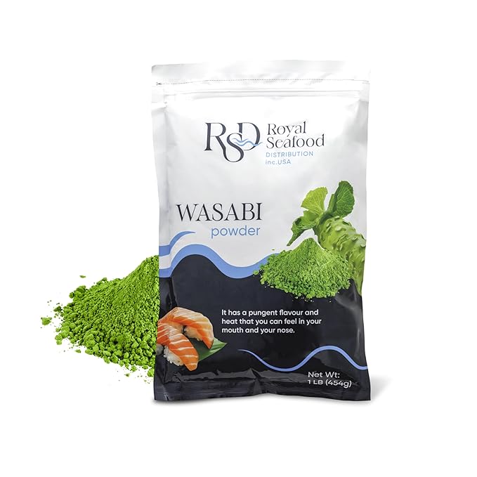 RSF ??Premium Wasabi Powder 1 LB ??Real Japanese Horseradish Root Powder for Sushi, Sashimi &