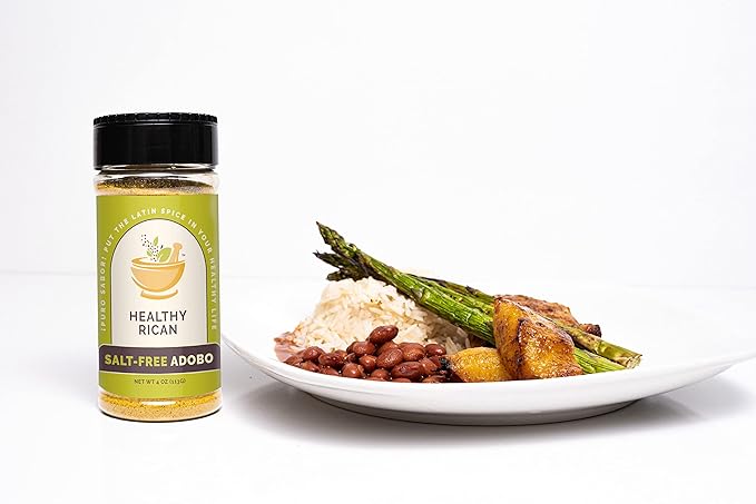 Healthy Rican Salt-Free Adobo, Sazon, Sofrito Seasoning Mix Bundle Non-GMO, No MSG, No