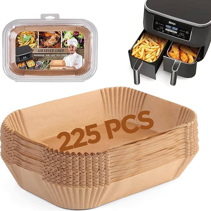 Ninja Foodi Air Fryer Liners, Ninja Air Fryer Liners Disposable, Ninja DZ071 Foodi Ninja Dual Air