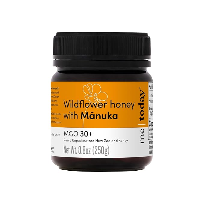 me today - Wildflower Honey with Manuka MGO 30+ from New Zealand (8.8 oz) Authentic, Raw &