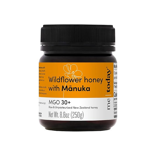 me today - Wildflower Honey with Manuka MGO 30+ from New Zealand (8.8 oz) Authentic, Raw &
