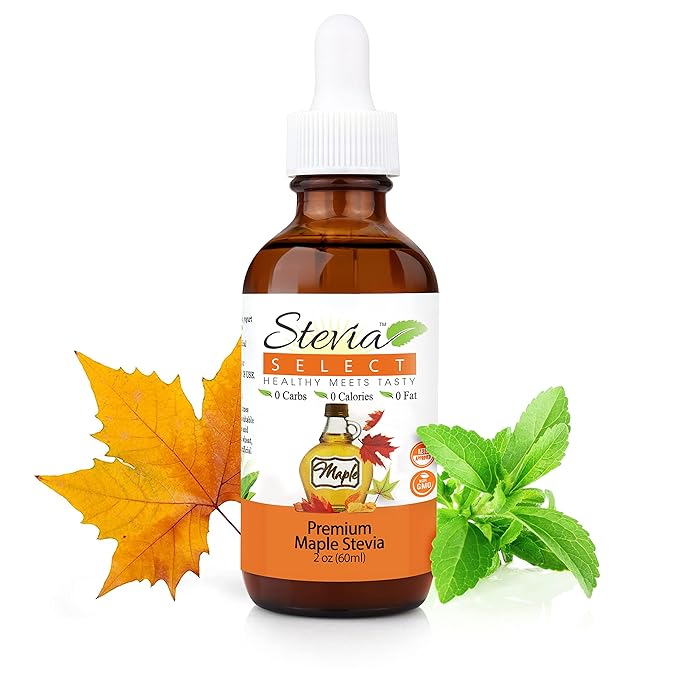 Stevia Select Maple Flavored Liquid Stevia ??Zero Calorie Coffee, Tea, Drink & Baking Sweetener