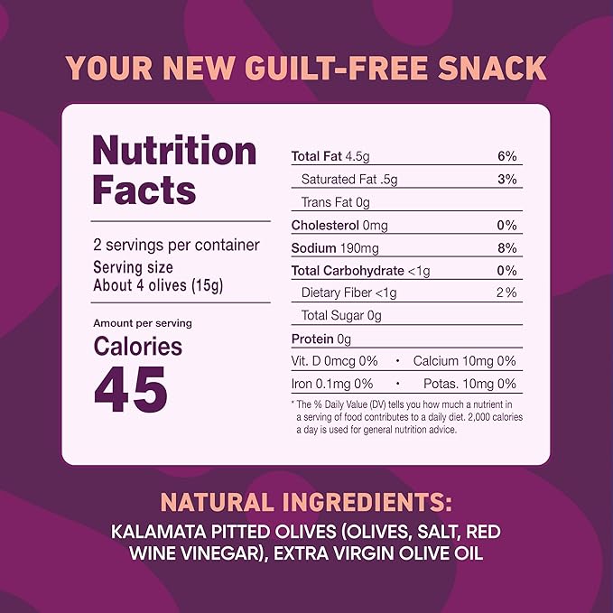 Freestyle Snacks Olive Snack Packs - 24 Pack Variety - Original Green, Hot & Spicy, Lemon Garlic