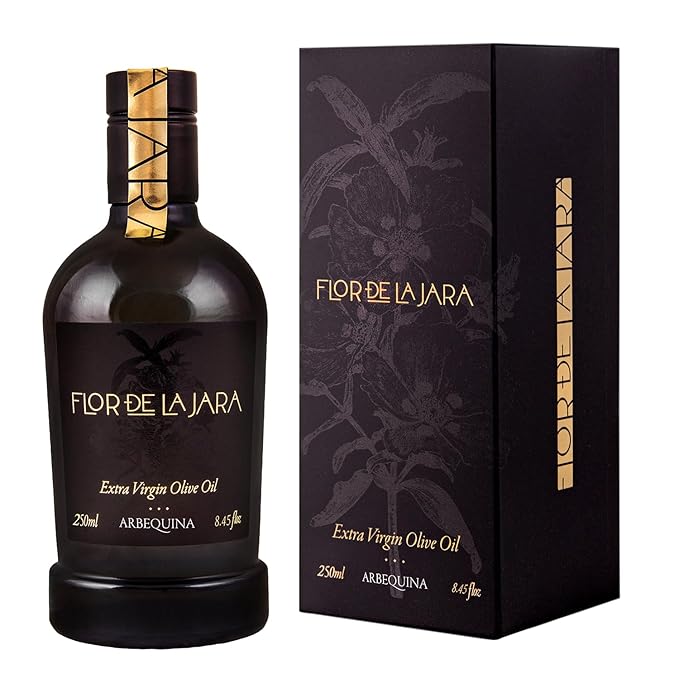 FLOR DE LA JARA Premium Extra Virgin Olive Oil from Spain, First Cold Pressed, Monovarietal