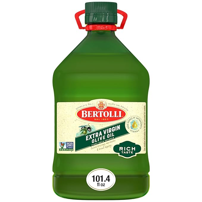BERTOLLI RICH EXTRA VIRGIN OLIVE OIL 101 OZ (3L)